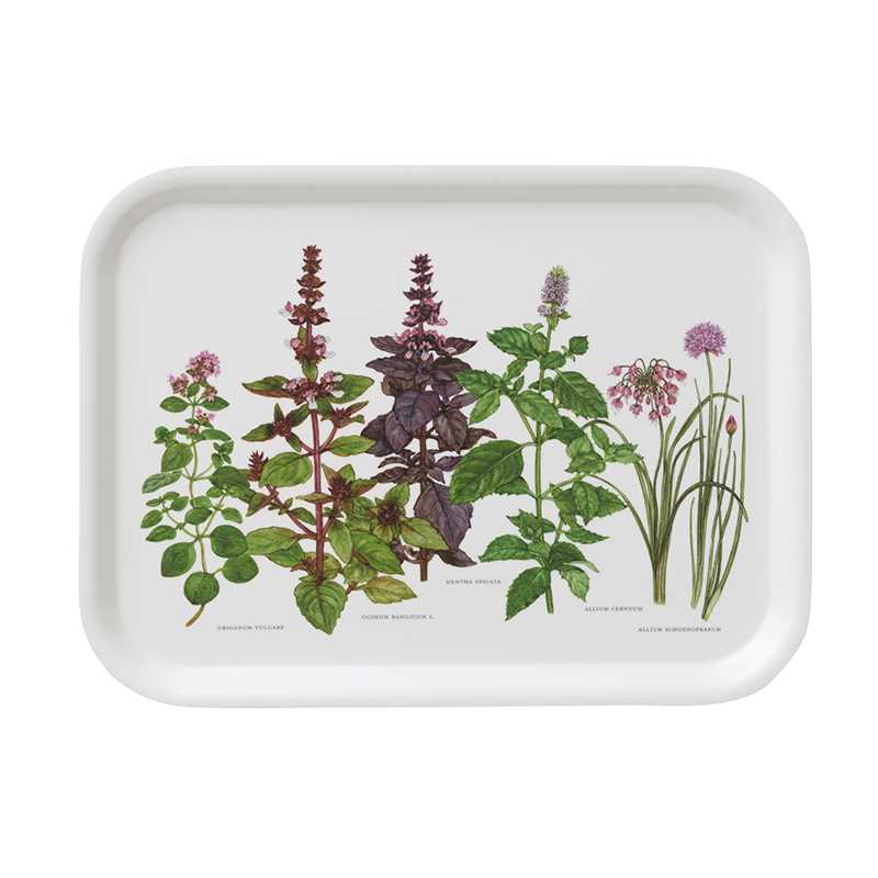 Herbs Rectangular Tray