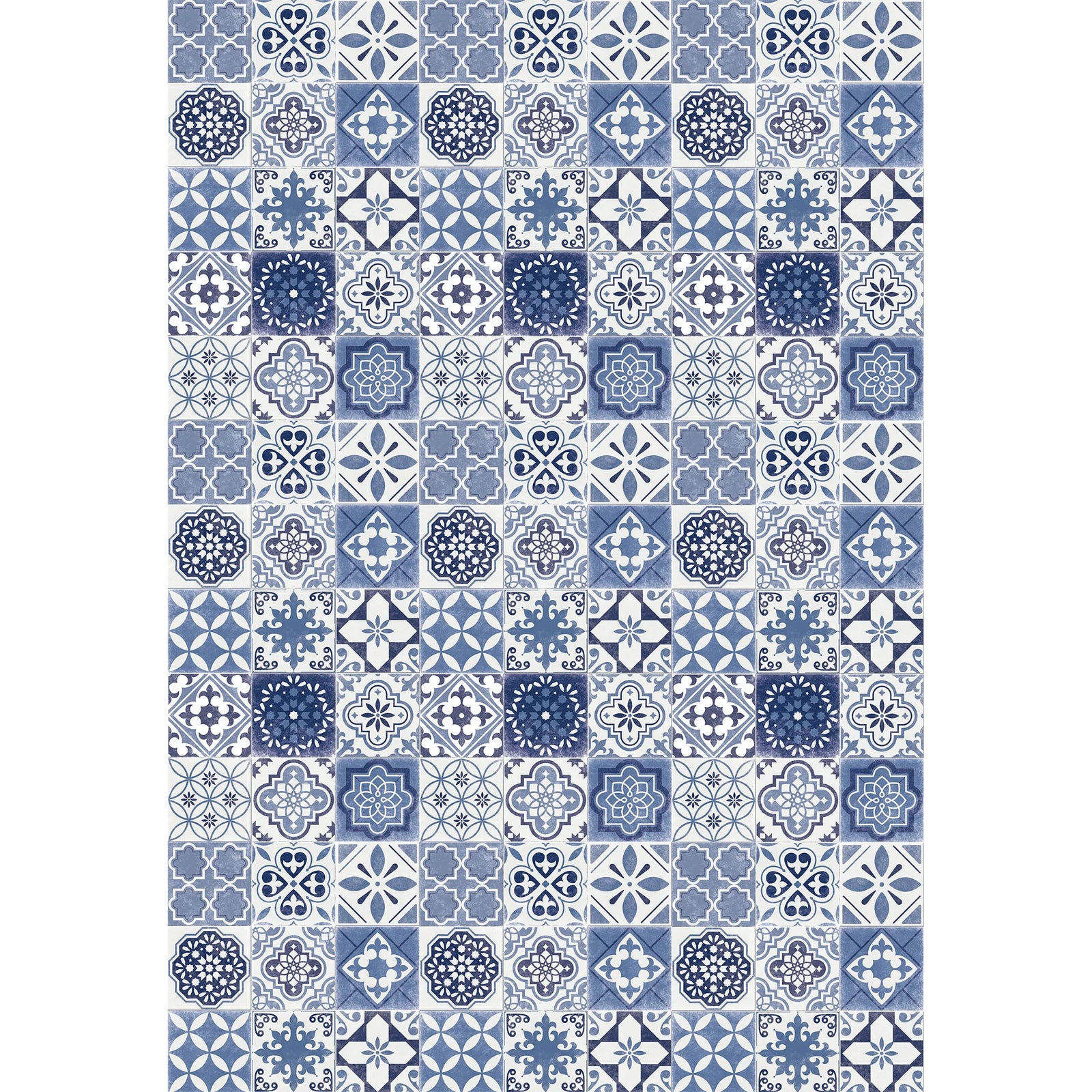 Antiquity Ceramics Blue Colored Vinyl Floor Mat