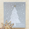 Snow Tree Swedish Dishcloth