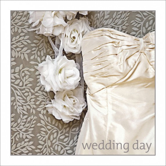 "Wedding Day" Wedding Gown Greeting Card