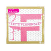 Say It With Glitter "Let's Flamingle" Hot Pink Banner, TT-Talking Tables, Putti Fine Furnishings