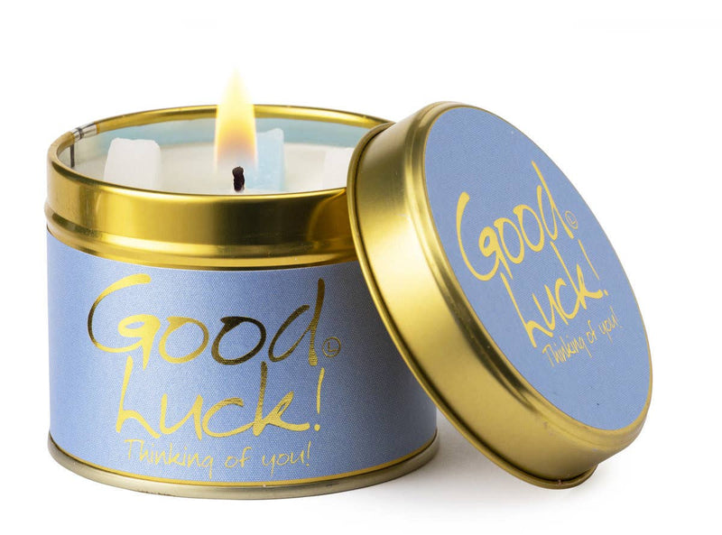 Lily Flame Good Luck Candle
