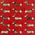 Dachshund in Christmas Coats Greeting Card