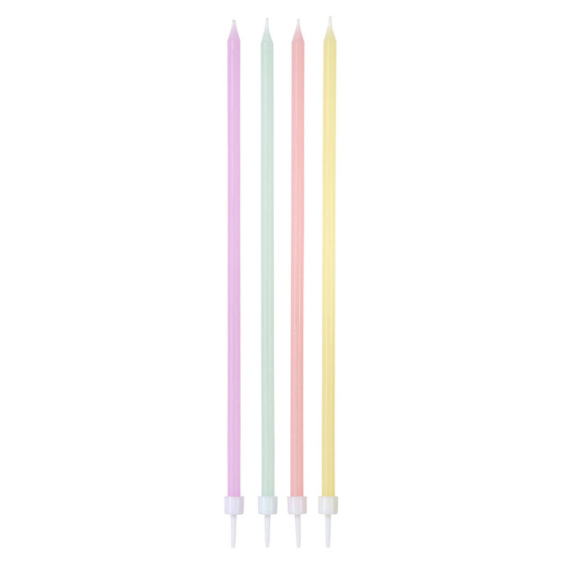 "We Heart Pastel" Long Candles
