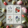 Botanical Scented Card - Bulgarian Rose