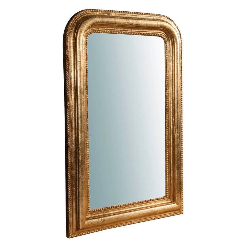 Gold Louis Phillipe Mirror with Beading