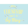 Graphique de France "Big Thing" Friendship Greeting Card | Putti