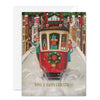 The Peppermint Family Christmas Trolley Boxed Cards
