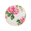 Pink Chintz Floral Paper Plate | Putti Celebrations