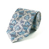 Fox & Chave London Morris Blue Poppy Silk Tie | Putti Fine Fashions