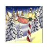 Up with Paper "Santa & Polar Bears" Pop Up Greeting Card