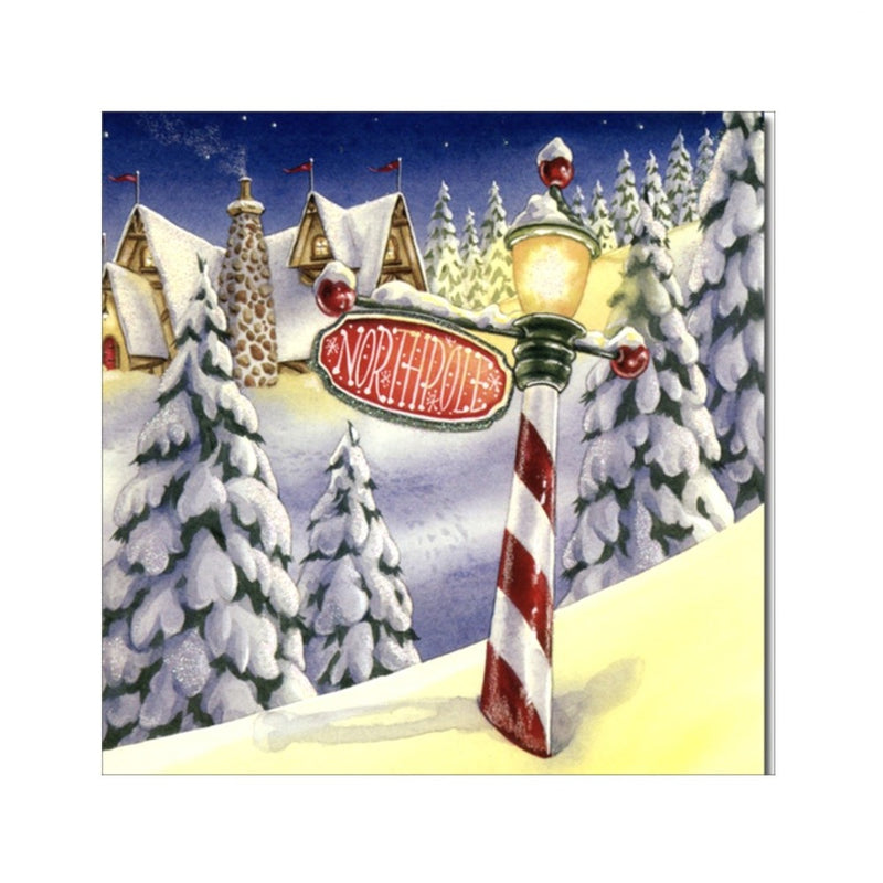 Up with Paper "Santa & Polar Bears" Pop Up Greeting Card | Putti Christmas 