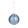 Coastal Glass Ball ornament - Blue | Putti Christmas Decorations