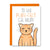 Ginger Cat Mum Greeting Card | Putti Fine Furnishings Canada 