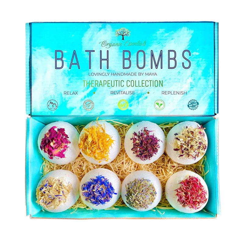 Organic Essentials "Purity" Bath Bomb Gift Set