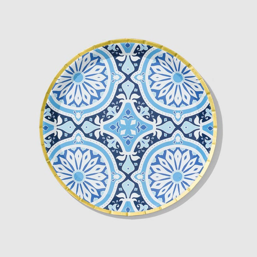 Amalfi Blues Small Plates | Putti Fine Furnishings Canada 