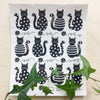 Cats Swedish Dishcloth