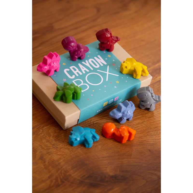 Crayon Box Crayons Dinosaur Box of Crayons | Le Petite Putti Canada 