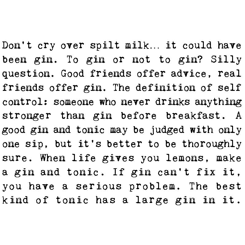 Coulson Macleod Gin Enthusiast Foiled Birthday Card | Putti Fine Furnishings