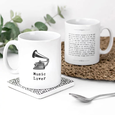Coulson Macleod 'Music Lover' Gift Boxed Mug | Putti Fine Furnishings Canada