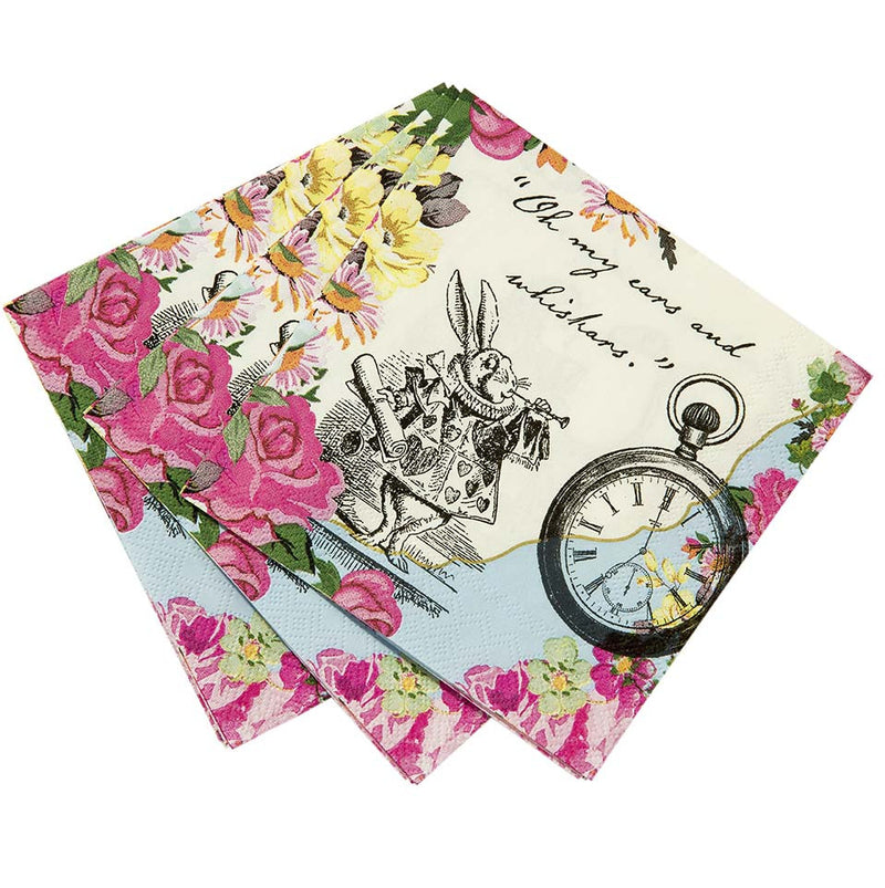 Truly Alice Dainty Napkins -  Party Supplies - Talking Tables - Putti Fine Furnishings Toronto Canada - 1