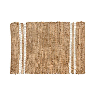 Coastal Stripe Jute Rug 2 x 3