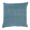 Lina Linen Pillow - Artic Blue