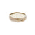 Multi Flame Hammered Silver Candle - Small