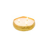 Multi Flame Hammered Gold Candle - Small