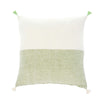 Layla Linen Pillow - Green | Putti Fine Furnishings