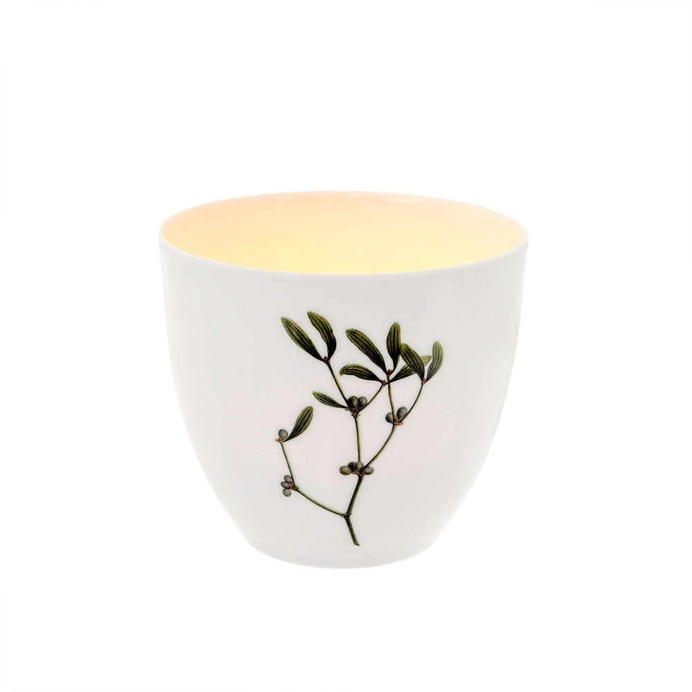 Mistletoe Votive Holder | Putti Christmas Celebrations 