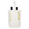 Double Bottle Wine Tote - Party Time