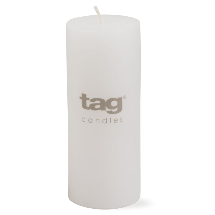 White Chapel Pillar Candle 2" x 5"