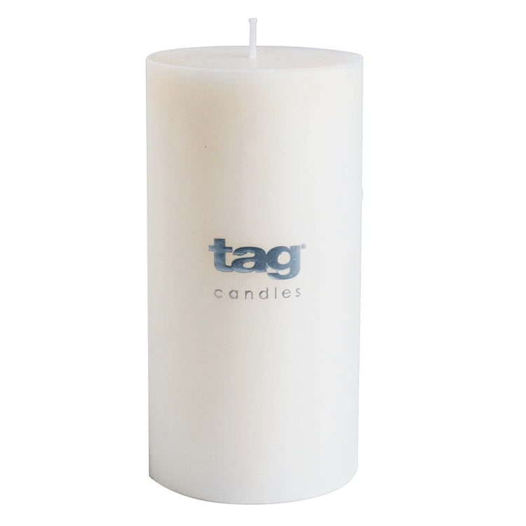 White Chapel Pillar Candle 3" x 6"