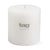 White Chapel Pillar Candle 4" x 4"