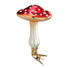 Inge glas Flat Top Mushroom Toadstool Glass Ornament | Putti Christmas Canada