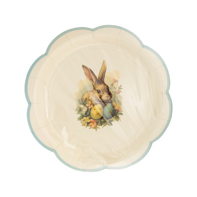 Vintage Easter Paper Plate