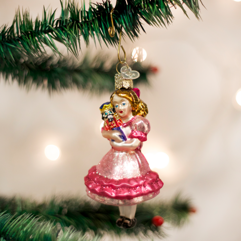 Old World Christmas Clara Glass Christmas Ornament -  Christmas - Old World Christmas - Putti Fine Furnishings Toronto Canada - 1