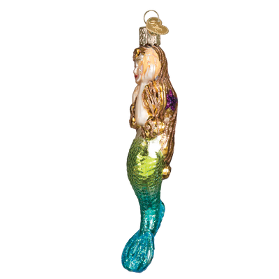 Old World Christmas Mermaid Glass Ornament -  Christmas - Old World Christmas - Putti Fine Furnishings Toronto Canada - 2