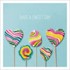 Icon Cards | Have a Sweet Day Lolipop Greeting Card | Putti Canada