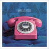 Hello You Pink Telephone Greeting Card