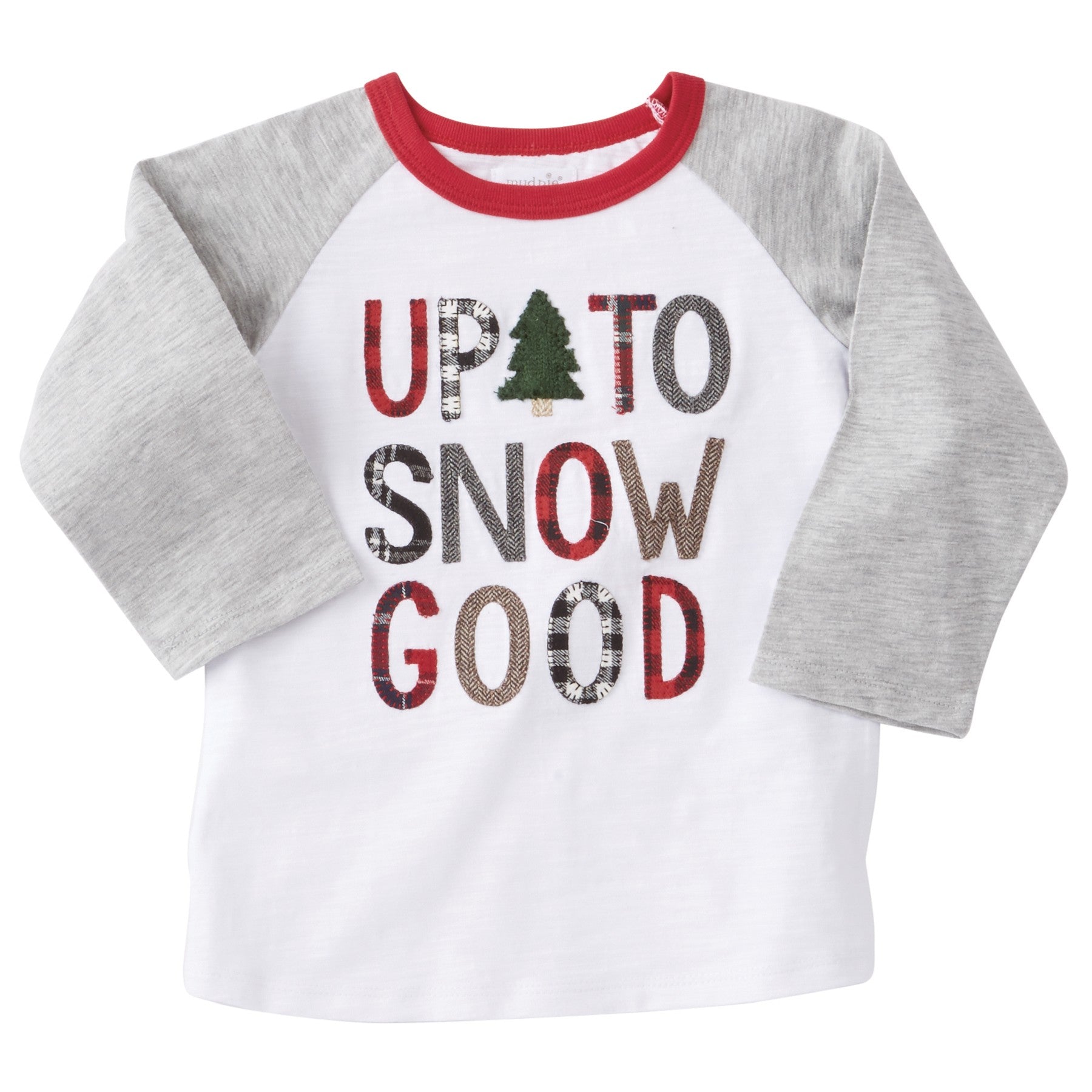  "Up To Snow Good" T Shirt, MP-Mud Pie, Putti Fine Furnishings