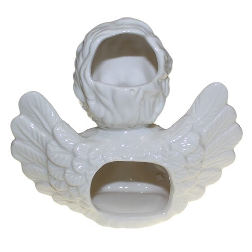 White Angel Praying Wax Burner | Putti Fine Furnishings 