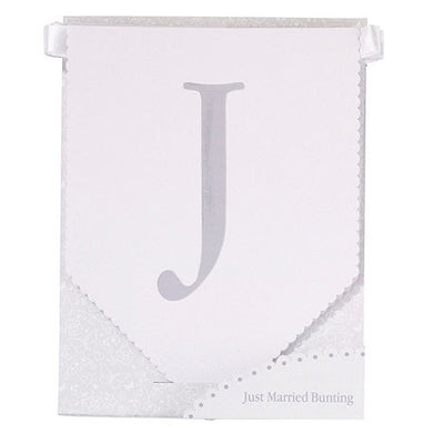 "Just Married" Bunting -  Party Supplies - Talking Tables - Putti Fine Furnishings Toronto Canada - 3