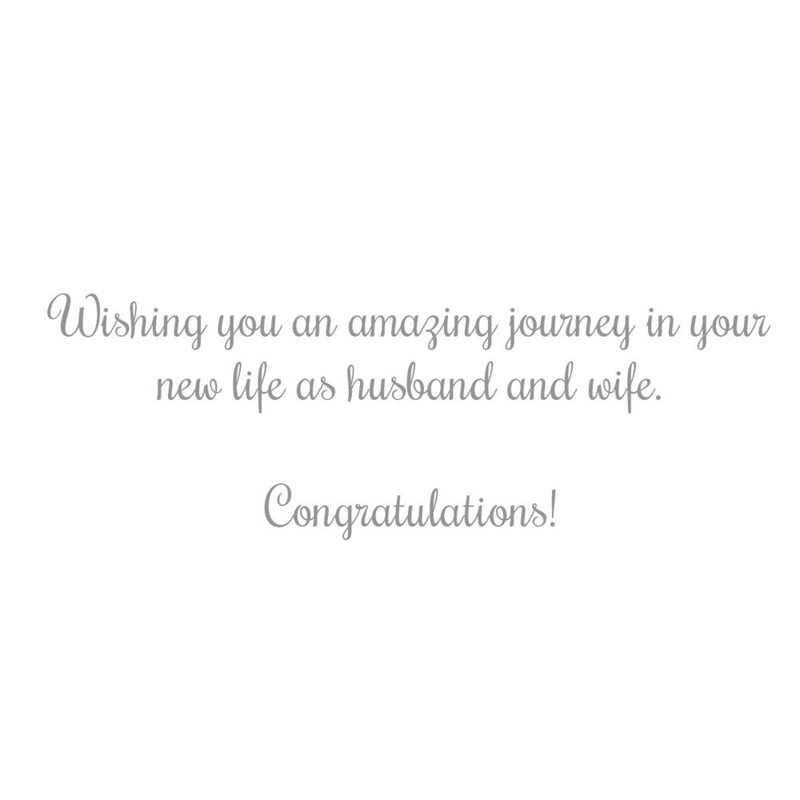 "Happily ever after" Wedding Cake Greeting Card