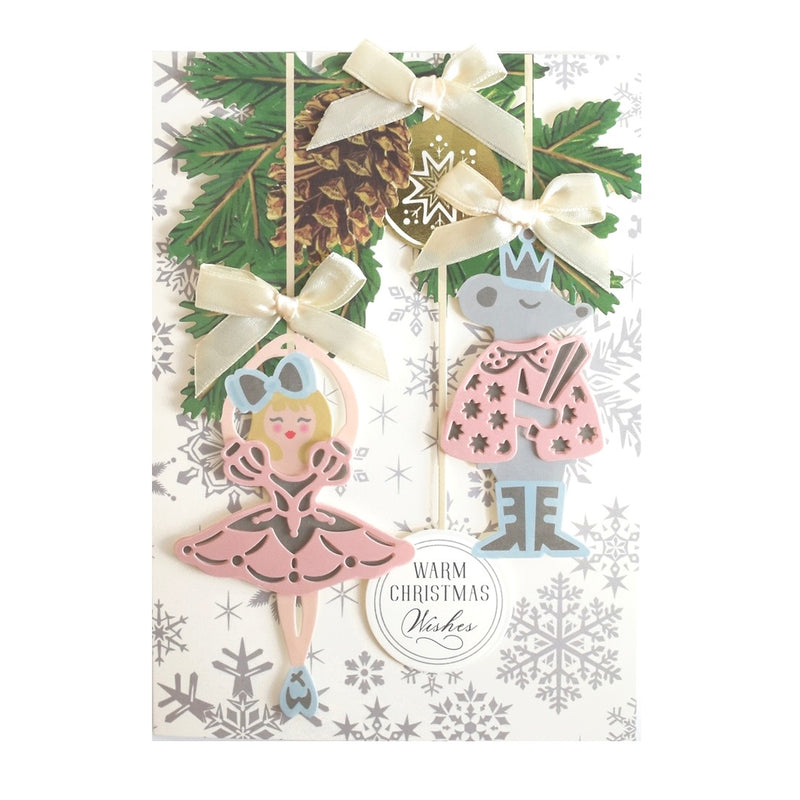 Anna Griffin Mouse King and Ballerina Boxed Christmas Cards  | Putti Holiday Greeting Cards 