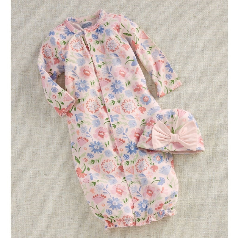 Mud Pie Pink Floral Take Me Home Set | Le Petite Putti Canada
