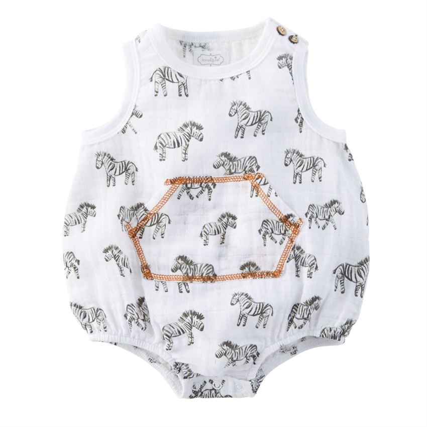 Mud Pie Zebra Bubble  | Le Petite Putti 