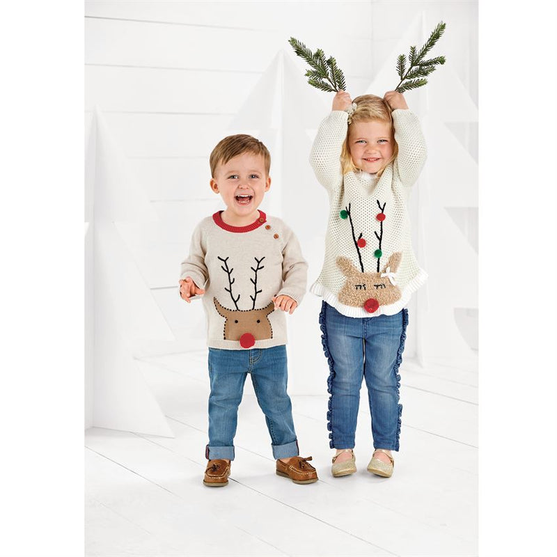 Mud Pie Reindeer Sweater | Putti Christmas Canada 