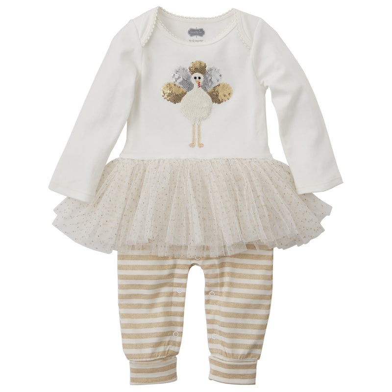  Mud Pie Turkey Tutu One Piece, MP-Mud Pie, Putti Fine Furnishings